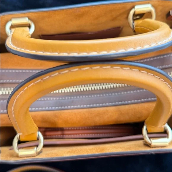 Coach Brown Rogue 25 Signature Canvas Satchel with Leather Trim
Price is firm - Picture 5 of 13